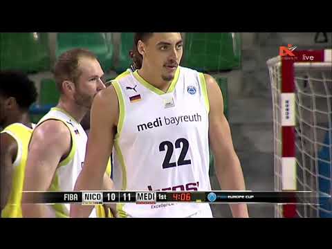 VOD | Apoel Nicosia v medi Bayreuth -  FIBA Europe Cup 2019-20