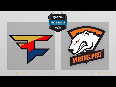 CS:GO - FaZe vs. Virtus.Pro [Mirage] Map 2 - ESL Pro League Season 4 - EU Matchday 2