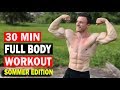 Das beste 30 Min. HIIT-Ganzkörper Workout für Zuhause ohne Geräte!