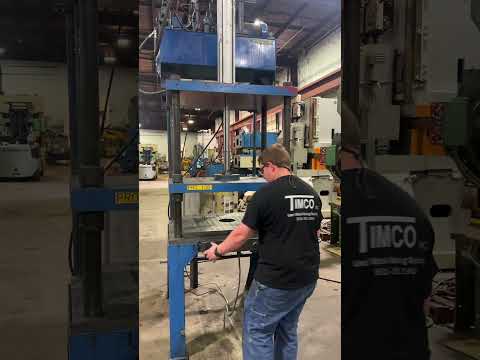 CUSTOM 50 TON 4 POST HYD PRESS Hydraulic Presses | Timco, Inc. (1)