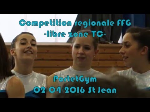 # Portetgym - FFG libre zone TC - Competition Regionale - 02/04/2016