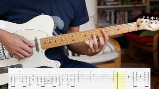 The Subways -  I Won't Let You Down [guitar cover + tabs]