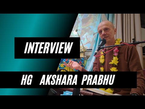 Vom Yogi zum Bhakta - HG Akshara Prabhu Interview #podcast