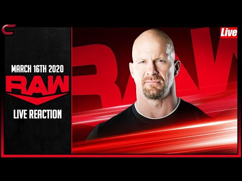 WWE RAW March 16th 2020 Live Stream: Live Reaction Conman167