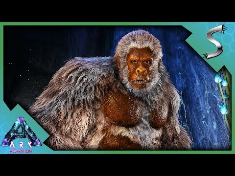ABERRANT GIGANTOPITHECUS TAMING + BREEDING! - Ark: Aberration [DLC Gameplay E53]