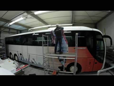 De nieuwe spelersbus