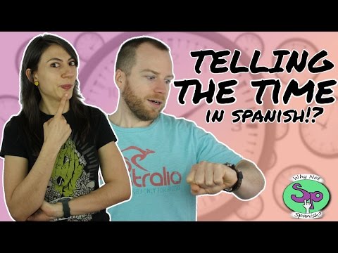 Telling time in Spanish, La hora