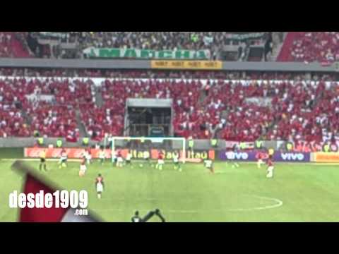 "Vs Palmeiras - BR14 - Academia do Povo + 1º Gol" Barra: Guarda Popular &bull; Club: Internacional