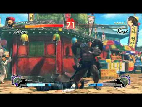 SSFIV AE: Tournament RPDLeonSKennedy ( Akuma ) VS BAB atomer ( Yang ) On Xbox 360 On 07-09-11