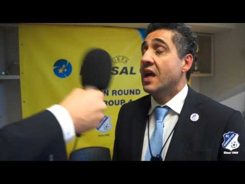 FC Eindhoven in Bratislava | Reactie Carmelo Nieddu na KMF Zelezarec Skopje