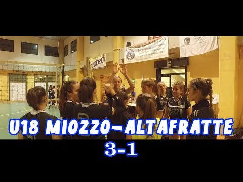U18 Miozzo - AltaFratte 3-1
