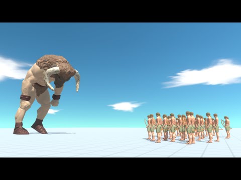 GIANT MINOTAUR vs UNITS - Animal Revolt Battle Simulator