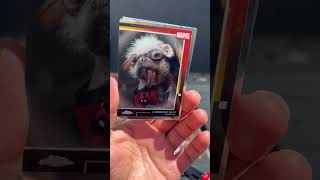 POV:OPENING DEADPOOL TOPPS IS AMAZING😵 #marvel #deadpool #comics #trading #openingcards #viral