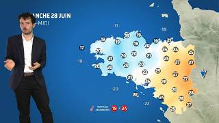 Illustration de l'actualité La météo de votre dimanche 28 juin 2026