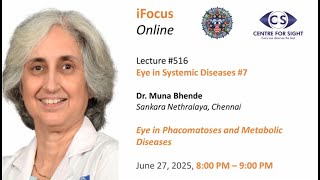 Download lagu Eye in Phacomatoses and Metabolic Diseases by Dr. Muna Bhende, Fri, June 26, 8:00 PM IST mp3 Download lagu Eye in Phacomatoses and Metabolic Diseases by Dr. Muna Bhende, Fri, June 26, 8:00 PM IST mp3