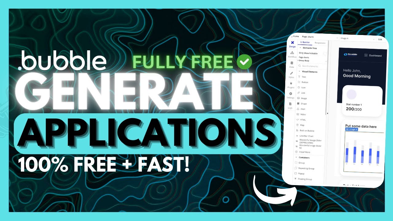 Bubble AI: BEST AI Full-Stack Dev Tool! Generate High Quality Applications For FREE!