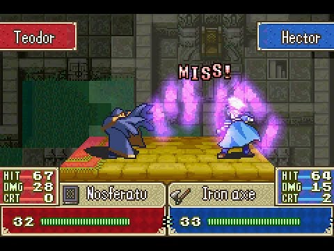 Fire Emblem 7 - Blazing Sword [Hector Hard Mode] Chapter 19x pt2 - A Glimpse in Time