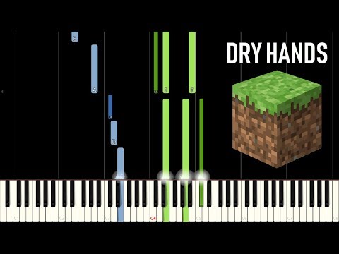 EPIC Minecraft Piano Tutorial - Dry Hands (Synthesia)