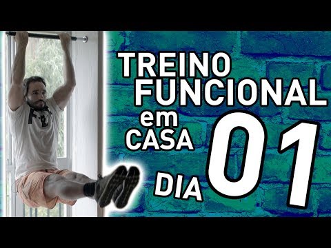 PLANO de TREINO FUNCIONAL EM CASA - Dia 1 (de 4)