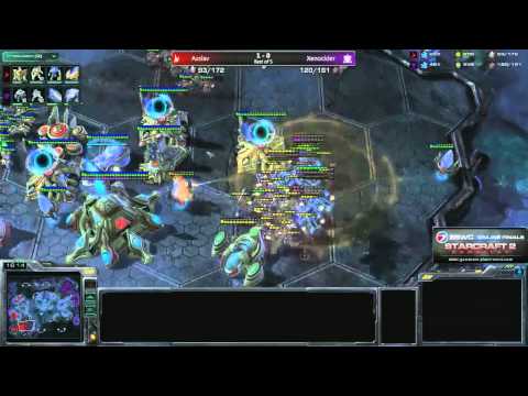 [ESWC]  Xenocider (T) Vs.  Axslav (P) - Bo5 - Qualifier Finals- Casted by Axeltoss