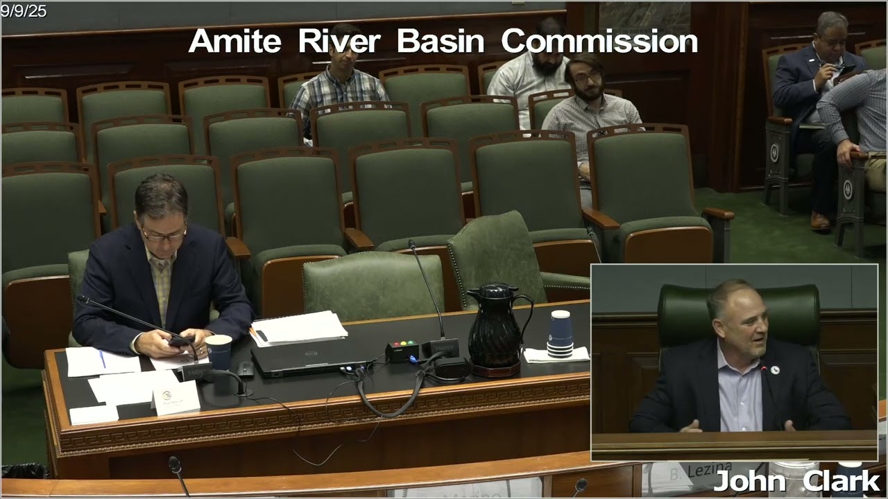 Amite River Basin Commission Meeting 9/9/2025