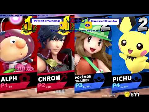 Smashing Saturday 3/2 Doubles