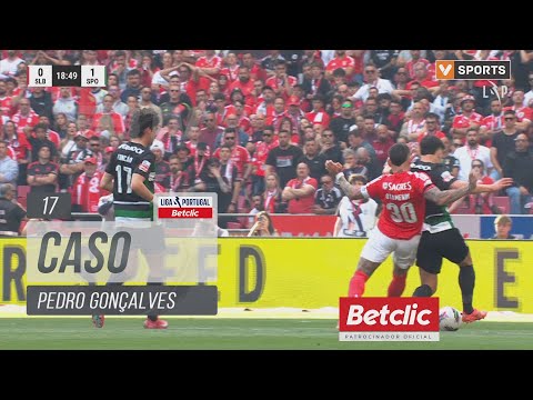 Lance polémico na área do Benfica | Benfica - Sporting (Liga 24/25 #33)