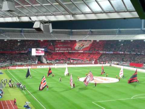 FC Nürnberg - FC Everton Choreo 01 UEFACUP