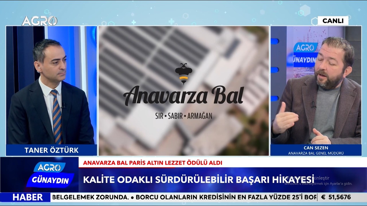 AGRO TV | Türkiye'nin Bal Potansiyeli