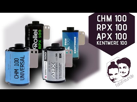 CHM 100, APX 100, RPX 100, Kentmere 100 - Ein Film mit vielen Gesichtern!