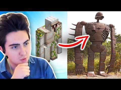MINECRAFT MOBS IN REAL LIFE!!!