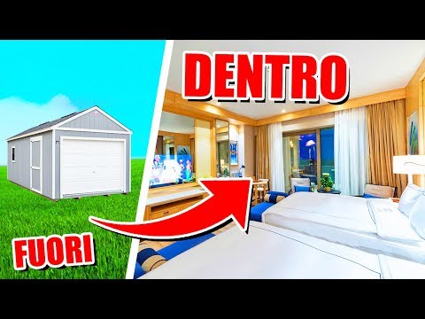 NASCONDIAMO UNA CASA DI LUSSO IN GARAGE! - House Flipper