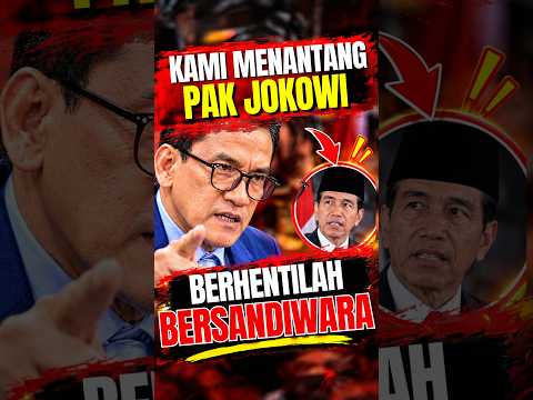 REFLY HARUN TANTANG JOKOWI! “BERHENTILAH BERSANDIWARA!” 🔥