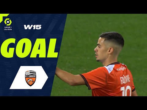 Goal Romain FAIVRE (41' - FCL) FC LORIENT - OLYMPIQUE DE MARSEILLE (2-4) 23/24