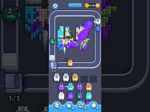 Pixel Flow Level 2679 Walkthrough