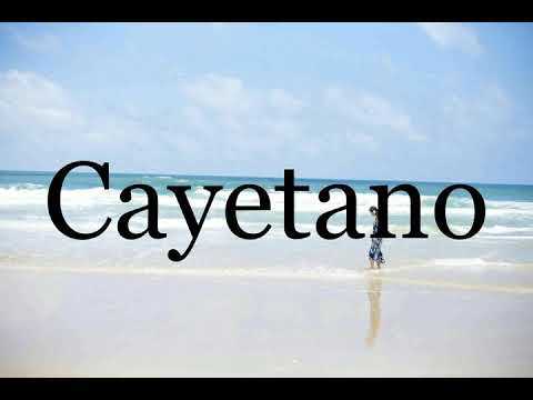 How To Pronounce Cayetano🌈🌈🌈🌈🌈🌈Pronunciation Of Cayetano