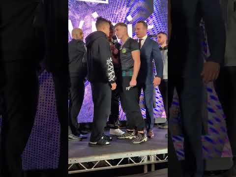 PUNCHES THROWN! FAZE JARVIS VS BEN WILLIAMS FACEOFF BREAKS INTO FIGHT #misfitsboxing #anesongib #gib