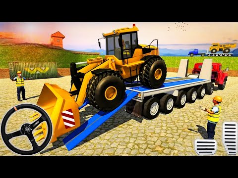 Mega Construction Vehicles Transport Truck - Construction Truck Simulator - Android Gameplay #2