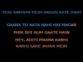Kabhi Kabhi Aditi Zindagi | Jaane Tu... Ya Jaane Na | Hindi Song Karaoke Track