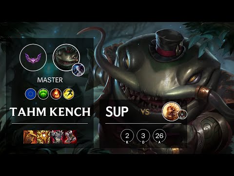 Tahm Kench Support vs Leona - EUW Master Patch 12.3