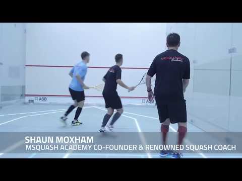 Shaun Moxham from Msquash coaching world class athletes