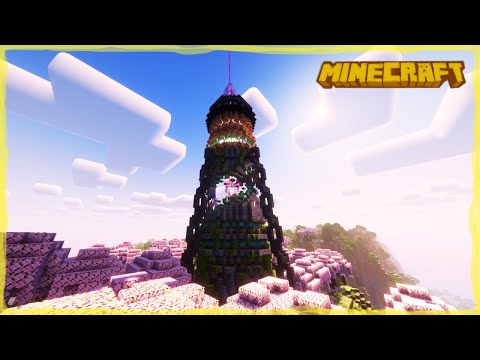 EPIC Wizard Tower Build on Mountain Top!
