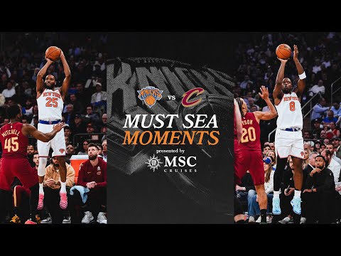 Knicks Win Season Opener Against Cleveland Cavaliers At Madison Square Garden | October 22, 2025