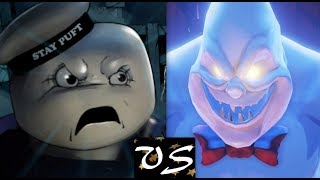 The Stay Puft Marshmallow Man VS Rowan The Destroyer...Who'd Win The Fight?... A Ghostbuster Battle!