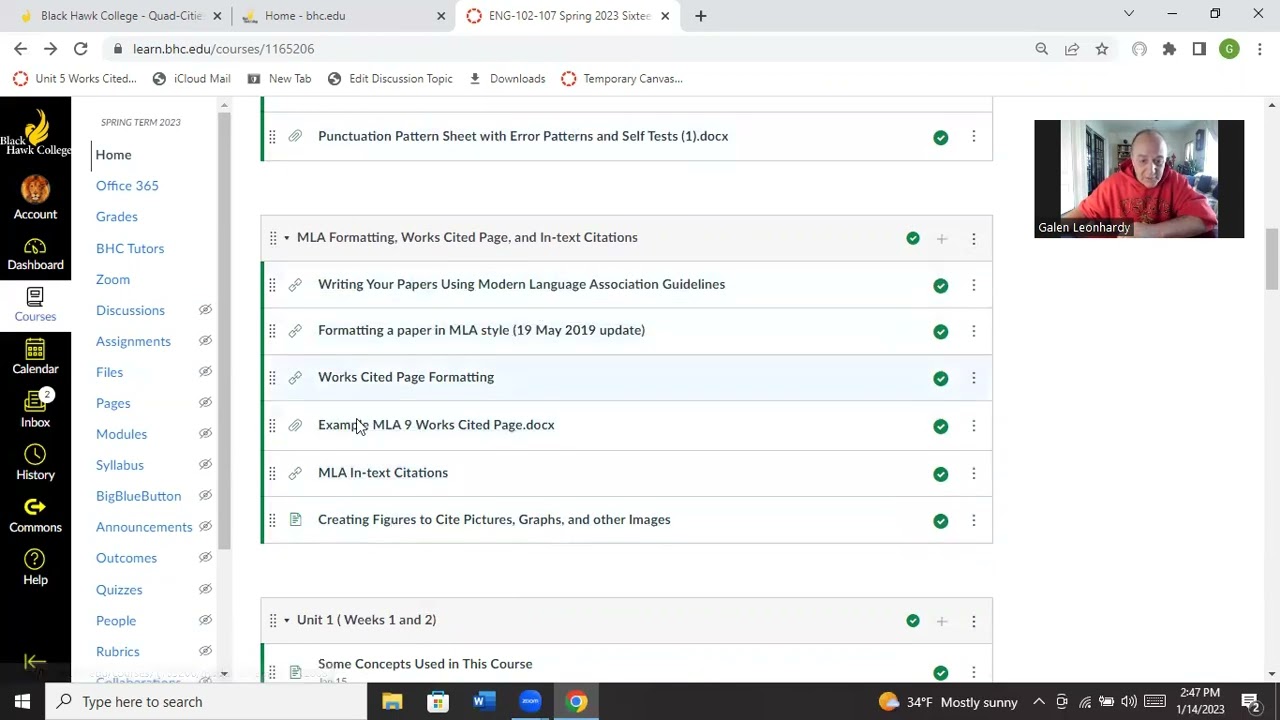 Brief Introduction to English 102 Sixteen week Classes