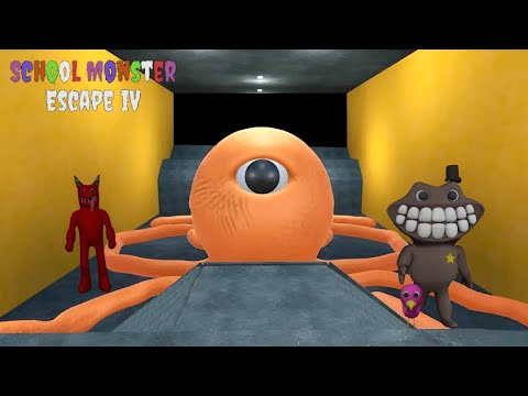 School Monster Escape 4 New Update Gameplay