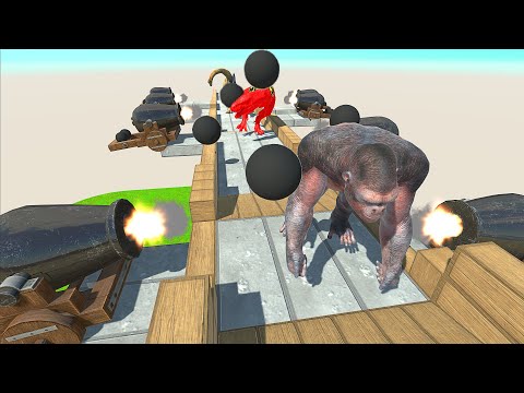 New Unit CANNON / Who Can Survive? - Animal Revolt Battle Simulator