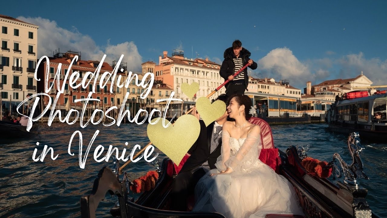 【ウェディングフォト】水の都ヴェネチアでくせ毛×ドレスの撮影をしました🕊️🤍wedding photoshoot in Venice