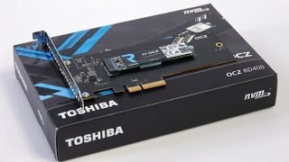 Toshiba/OCZ RD400 PCIe NVMe SSD Review!