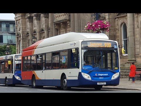 Journey on Route 4 | YP14TGJ/28037 - Stagecoach North East: Scania K270UB/ADL Enviro 300NG